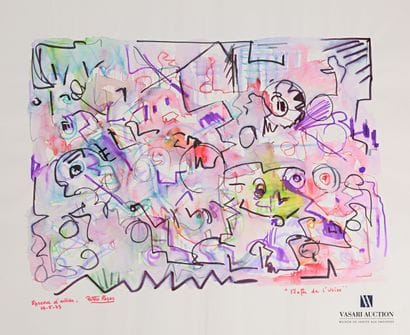 REJAS Pablo (XXème siècle)

Lot de deux dessins...