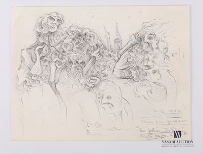 REJAS Pablo (XXème siècle)

Lot de deux dessins...