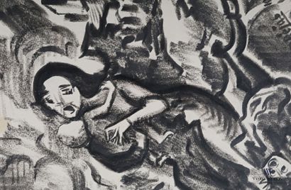 REJAS Pablo (XXème siècle)

Lot de deux dessins...