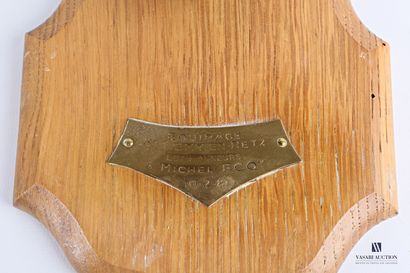 Paire de pieds d'honneur de cerf élaphe (Cervus...