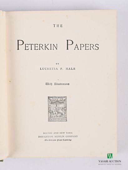 P. HALE Lucretia - The Peterkin Papers -...