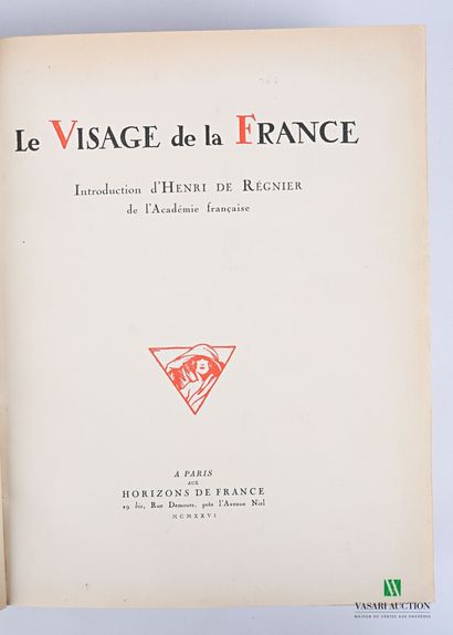 ANONYMOUS - Le visage de la France - Paris...