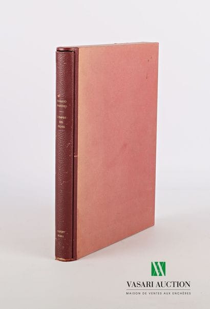 BARTHES Roland - L'empire des signes - Genève...