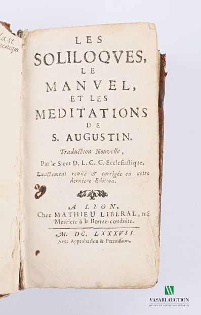 ANONYMOUS - Les soliloques, le manuel et...