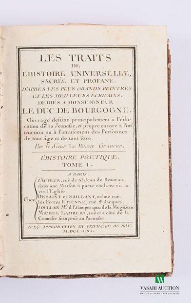 LE MAIRE - Les traits de l'histoire universelle...