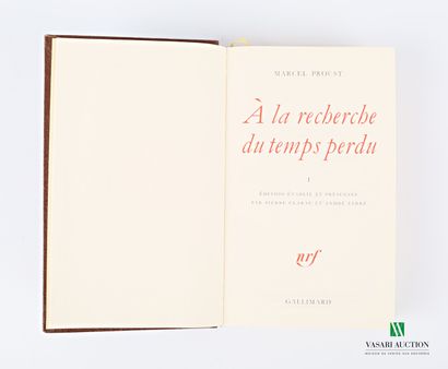 [LA PLEIADE]

PROUST Marcel - A la recherche...