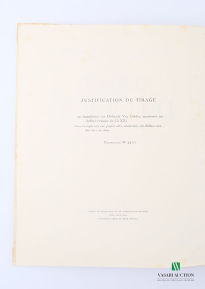 COLOMBIER Pierre du - Albert Durer - Paris...