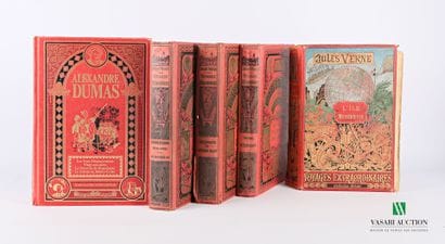 [JULES VERNE]

Lot including four books Collection...