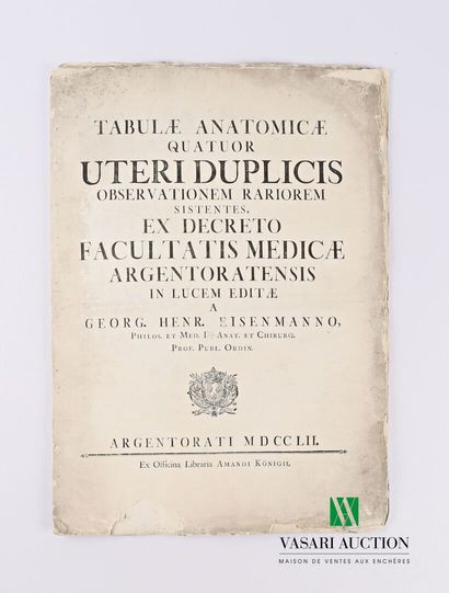 GEORG HEINRICH

Tabulae Anatomicae Quator...
