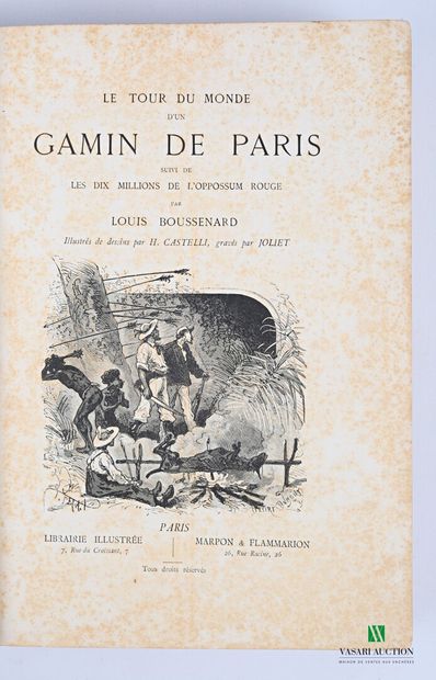 BOUSSENARD Louis - Le tour du monde d'un...