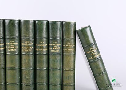 [GUY DE MAUPASSANT]

Lot of fifteen volumes...