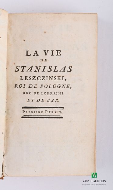 (AUBERT A.) M*** - The life of Stanislas...