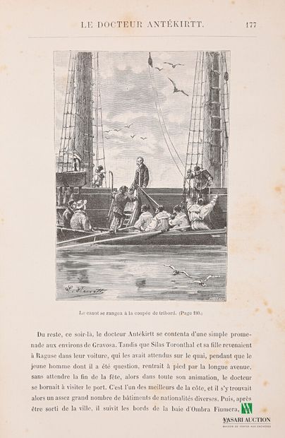 VERNE Jules - Mathuias Sandorf - Paris Bibliothèque...