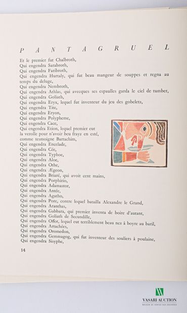 RABELAIS François - Pantagruel - Genève Édito...