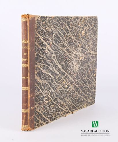 DULAURE J-L - Atlas Histoire physique, civile...