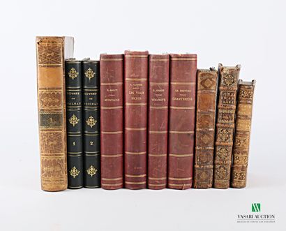 [LITERATURE] 

Lot including ten books: 

-...