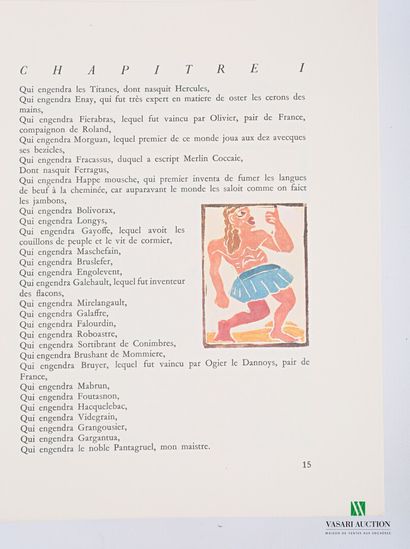 RABELAIS François - Pantagruel - Genève Édito...