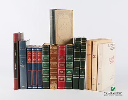 [ROMANS] 

Lot including fifteen volumes:

-...