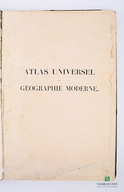 MEISSAS et MICHELOT - Atlas universel pour...