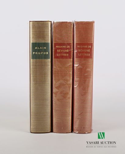 [LA PLEIADE]

- MADAME DE SEVIGNE - Lettres...