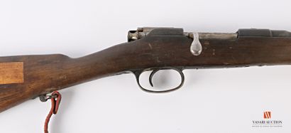 Single shot bolt action hunting rifle, mechanism...