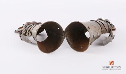 Gantelets, en paire, petite taille, fabrication...