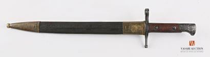 Baïonnette Carcano 1891, lame droite bronzée...