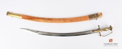 Sabre indien Talwar, lame courbe de 62 cm,...