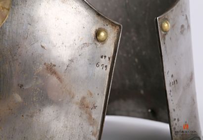 Cuirasse de cuirassier modèle 1825, modèle...