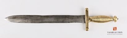 Glaive, lame de 45,8 cm, poignée laiton,...