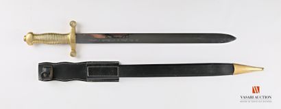 Glaive allégé type 1855, lame droite à double...