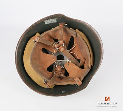 Casque allemand modèle 1956, coiffe deuxième...