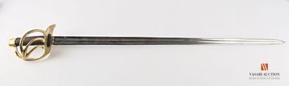 Sabre de cuirassier modèle an XIII, lame...