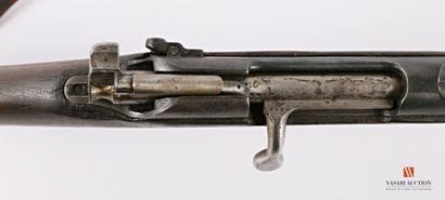 Single shot bolt action hunting rifle, mechanism...