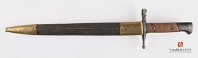 Baïonnette Carcano 1891, lame droite bronzée...
