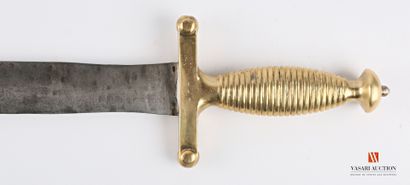 Glaive, lame de 45,8 cm, poignée laiton,...