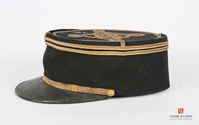 Képi d'officier (lieutenant), bandeau noir...