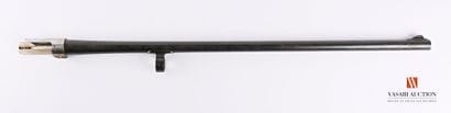 Semi-automatic chrome-plated shotgun barrel,...