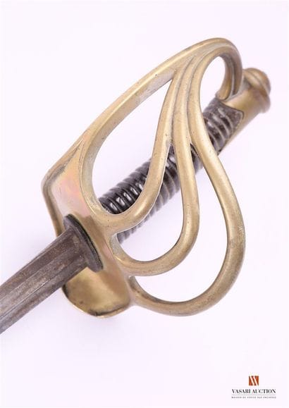 Sabre de Dragon modèle 1854, lame à double...