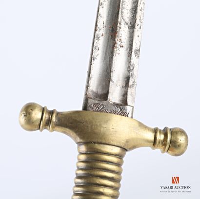 Couteau de chasse, lame de 54,4 cm, à double...