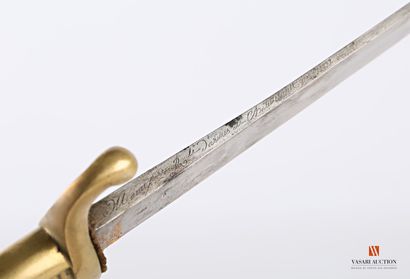 Sabre d'infanterie Briquet modèle 1816, poignée...