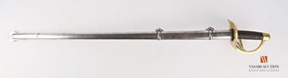 Sabre de cuirassier modèle an XIII, lame...