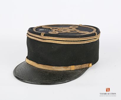 Képi d'officier (lieutenant), bandeau noir...