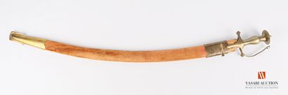 Sabre indien Talwar, lame courbe de 62 cm,...