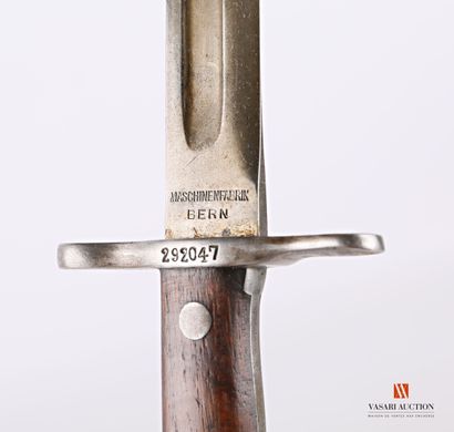Baïonnette Schmidt-Rubin modèle 1889, lame...
