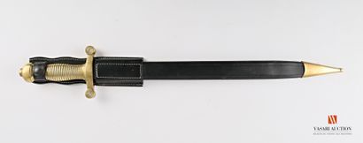 Glaive allégé type 1855, lame droite à double...