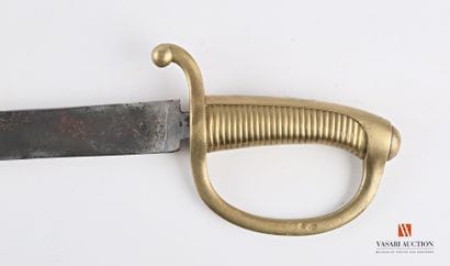 Sabre d'infanterie Briquet type 1816, poignée...