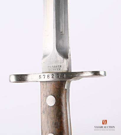 Baïonnette Schmidt-Rubin modèle 1918, lame...
