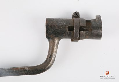 Baïonnette à douille française type an IX,...