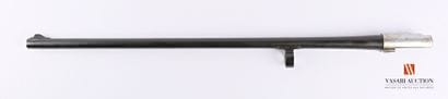 Semi-automatic chrome-plated shotgun barrel,...